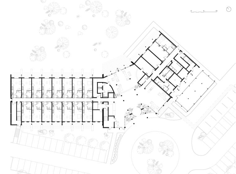 Hôtel Golden Tulip**** Carquefou, plan du rez-de-chaussée