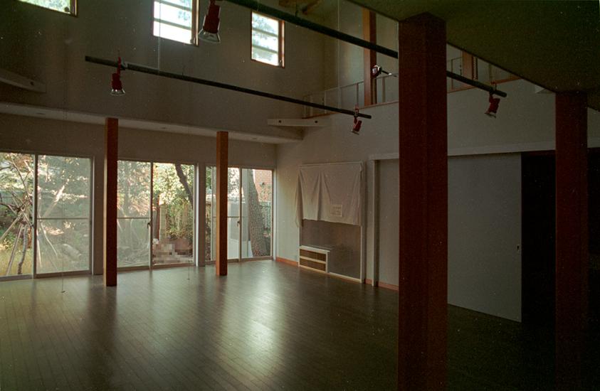 Salle de concert : vue depuis la galerie d'entrée