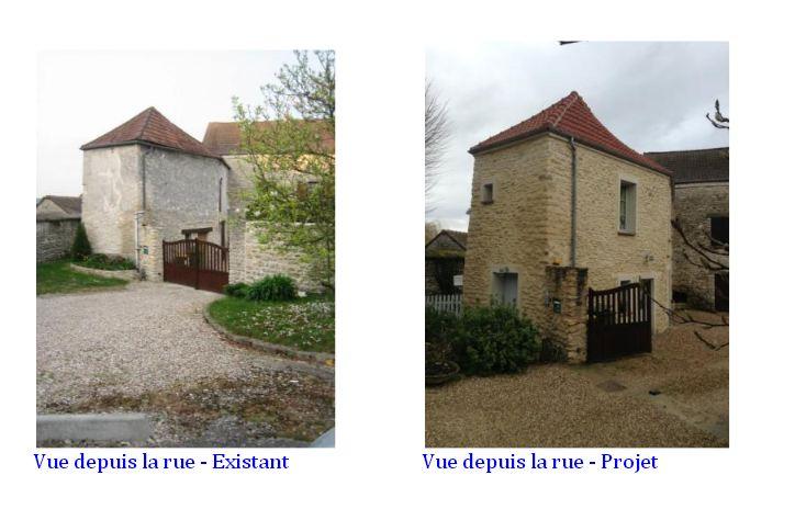 Transformation d'une grange en habitation - Avant - Après