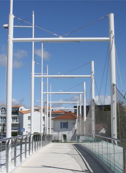 Pont des Charentes - Le franchissement