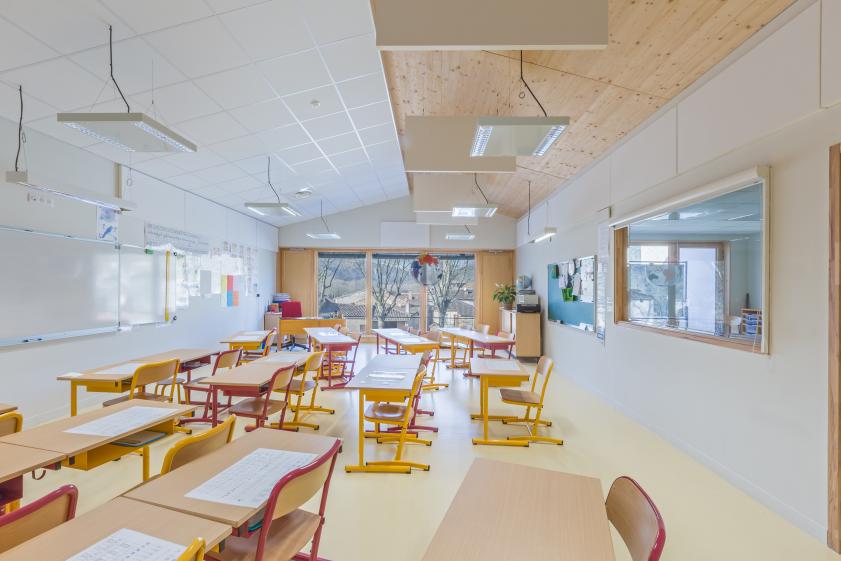 École élémentaire Saint-Antonin-Noble-Val - Salle de classe