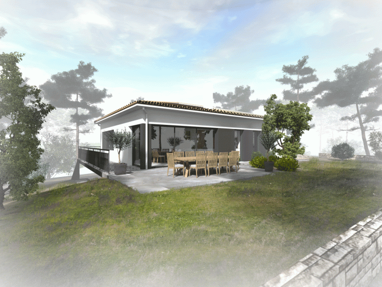 Rénovation d'une maison des années 60 à Longeville-sur-mer (85) - Architecte ATE