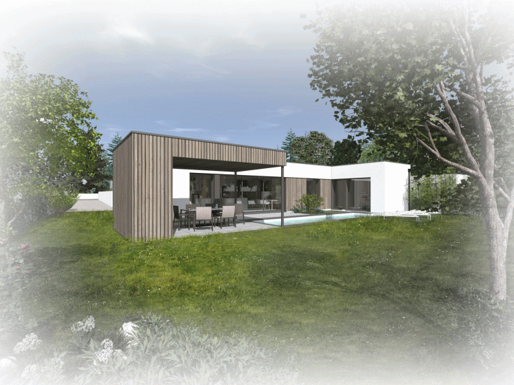 Construction d'une maison à Basse-Goulaine - Architecte ATELIER 14