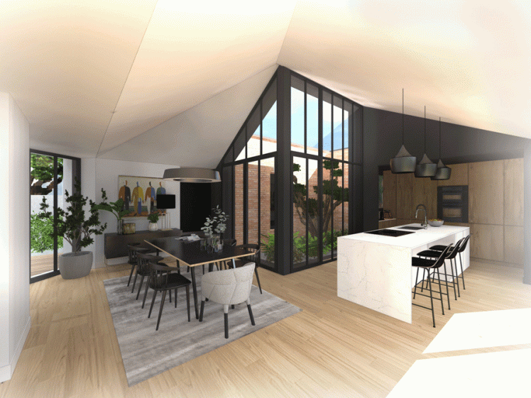 Extension d'une maison à Vertou - Architecte ATELIER 14