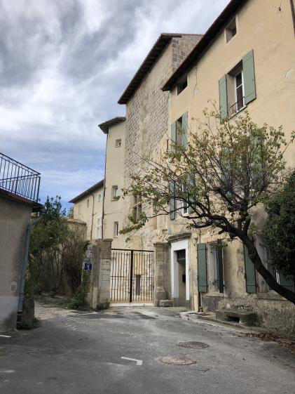 Vue façade sur cours - après travaux