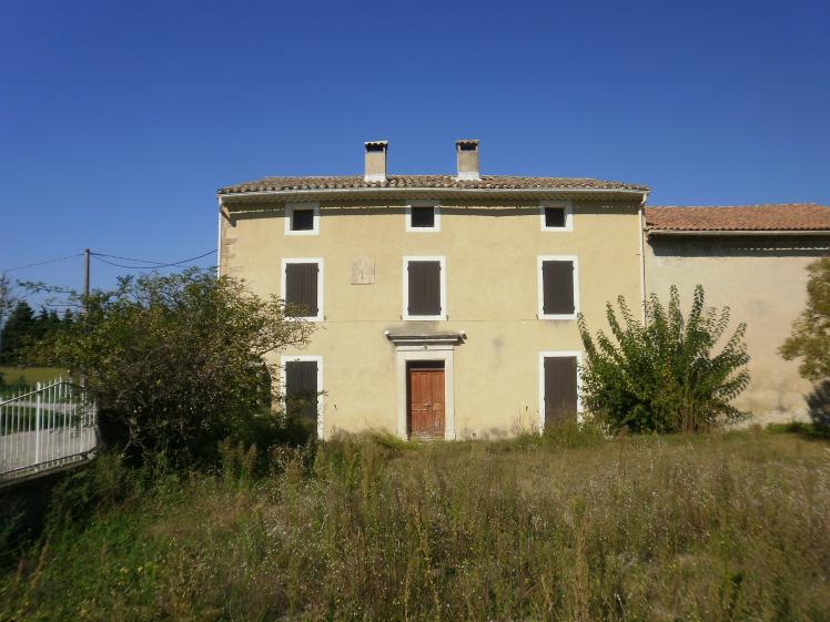 Façade principale Sud - état des lieux