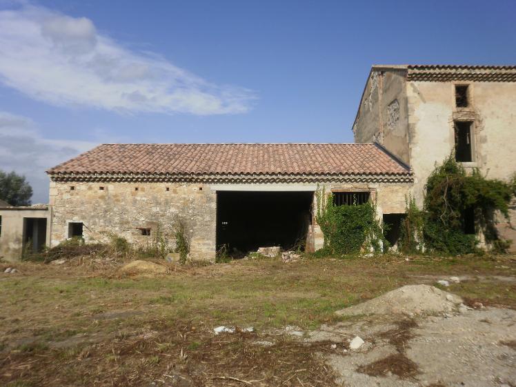 Façade principale Sud - état des lieux