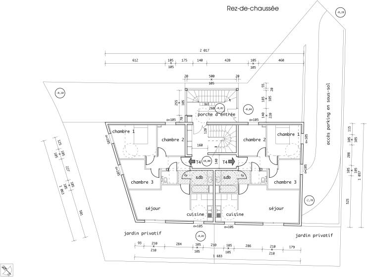 Plan Rez-de-chaussée