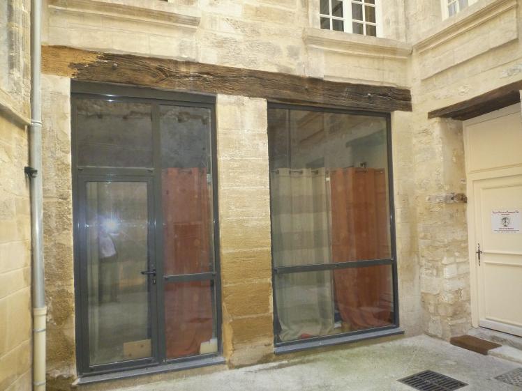 Bureaux entre cour avant et cour arrière - après travaux