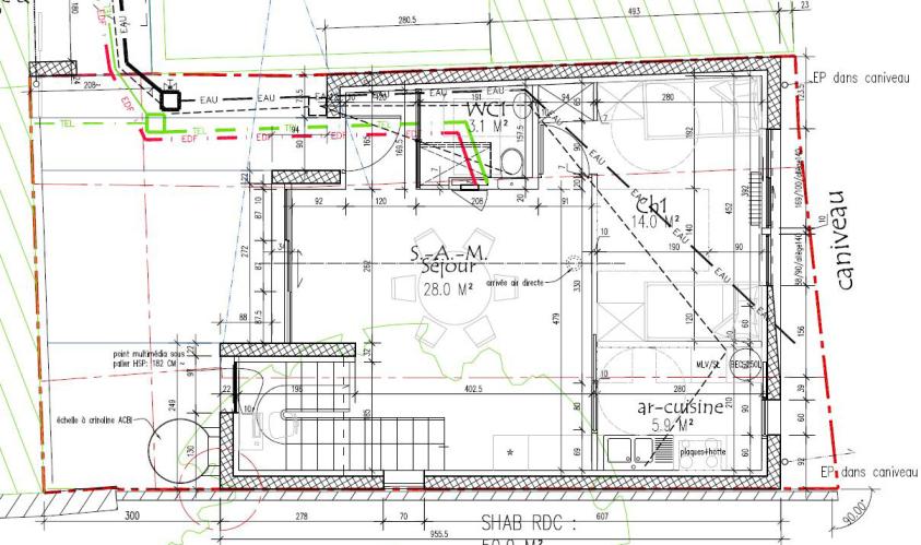 dent creuse version box : le plan