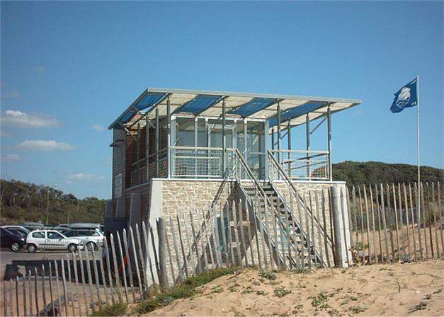 LONGEVILLE SUR MER CENTRE DE SECOURS ALP Architecture sarl , Philippe LEBOURG AR