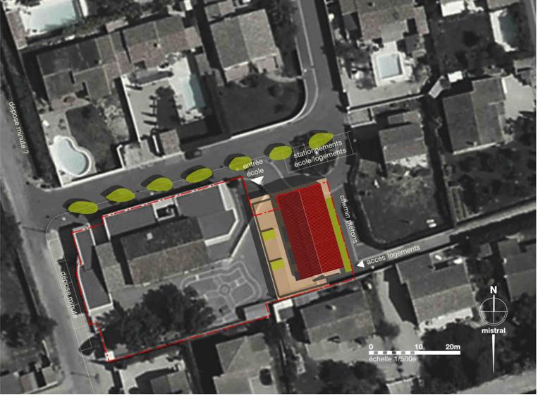 Surface: 210m2 rénovés et 330m2 neufs / Coût estimé: 757 700€ HT