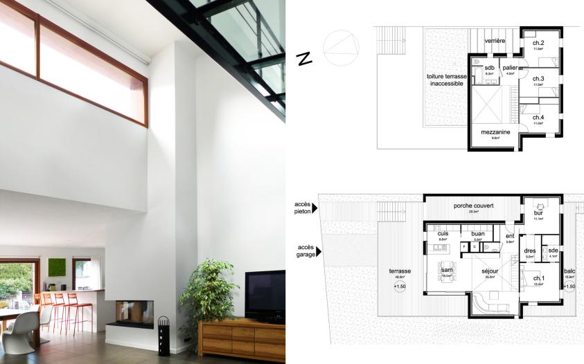 Maison sur le pont , logement individuel