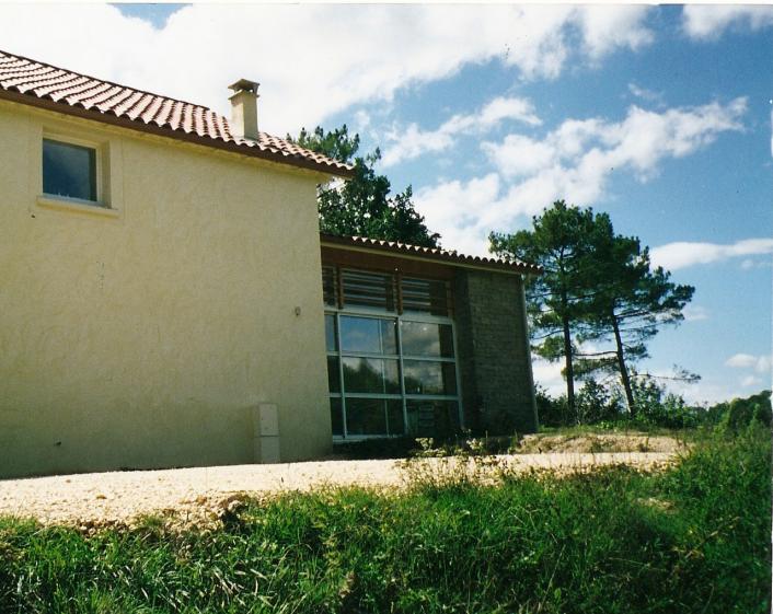 Vue sur l'extension (façade Nord)