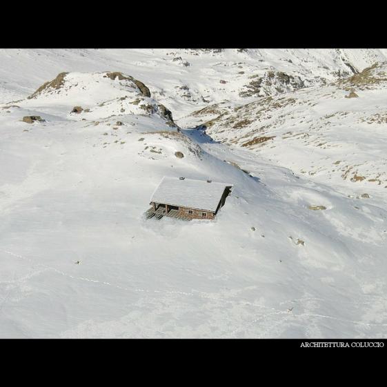 Refuge Terre Rouge - Maurienne - Savoie: Architettura Coluccio