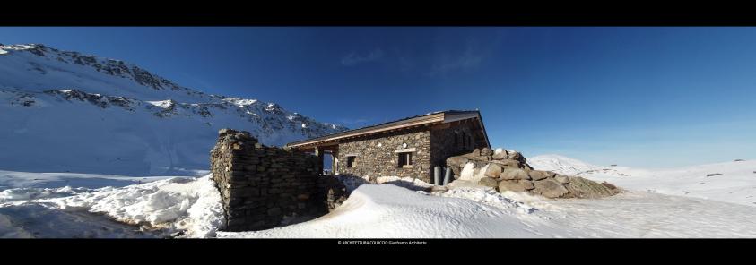 Refuge Terre Rouge - Maurienne - Savoie: Architettura Coluccio