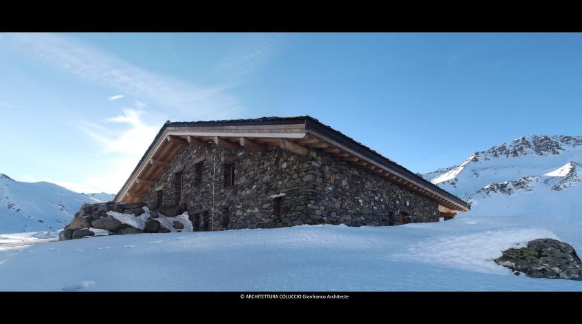 Refuge Terre Rouge - Maurienne - Savoie: Architettura Coluccio