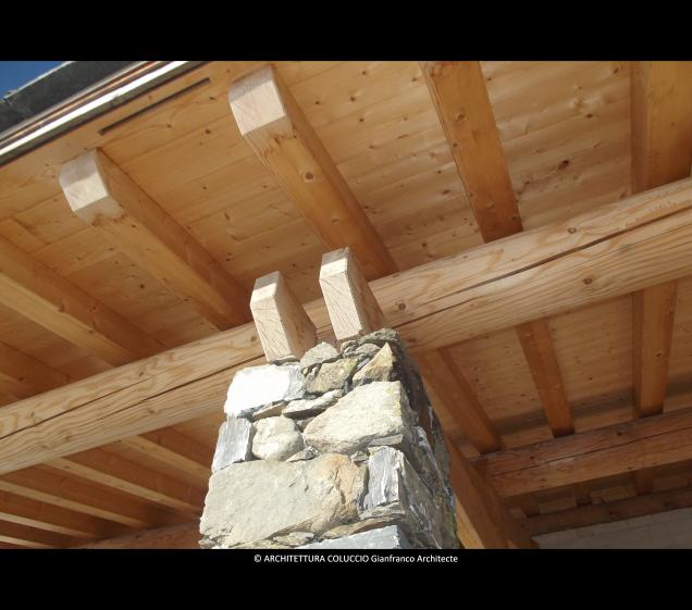 Refuge Terre Rouge - Maurienne - Savoie: Architettura Coluccio