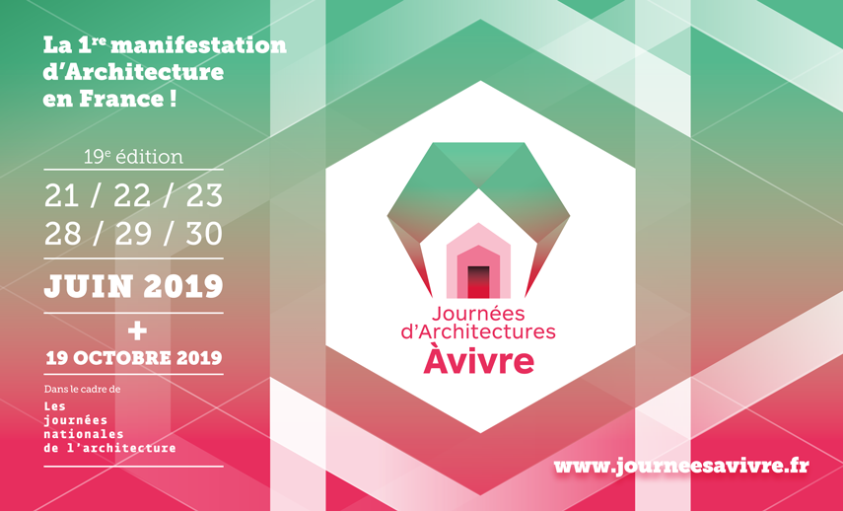 Vous êtes cordialement invités aux journées d'architectures à vivre, venez imagi