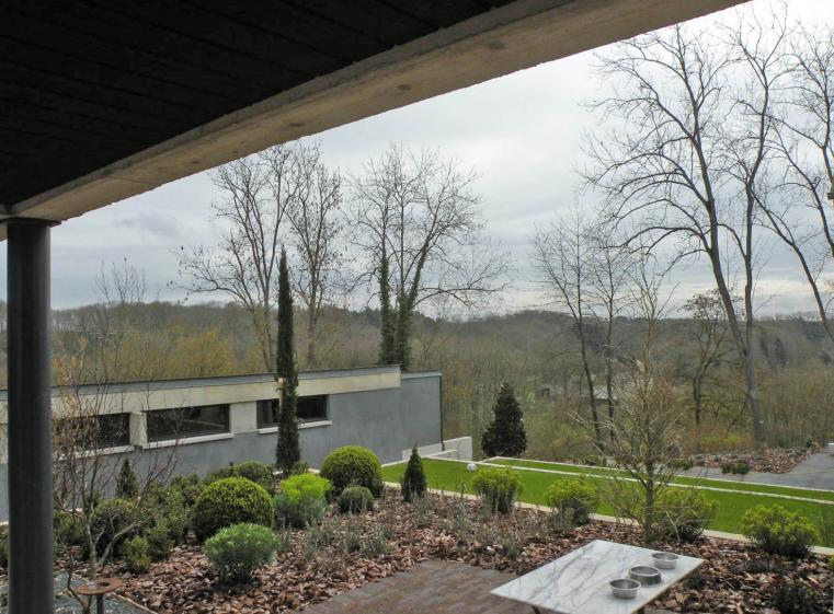 Terrasse de petit déjeuner, vers l'est