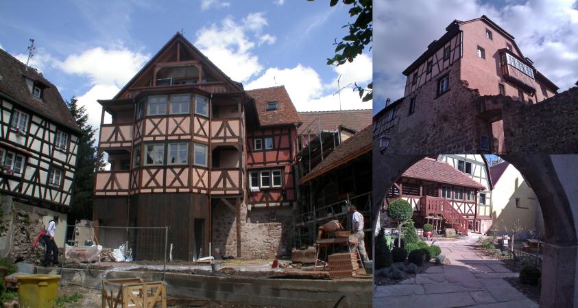 RÉHABILITATION D'UN IMMEUBLE D'HABITATION A RIQUEWIHR (68340)