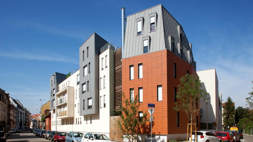 Les LOMBARDS 1 - construction de 78 logements à Strasbourg - Avenue de Colmar