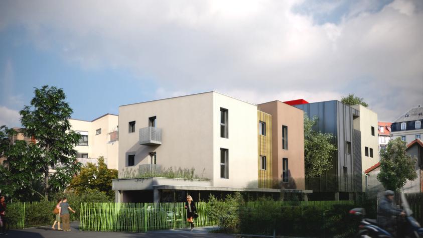 Les LOMBARDS 3 - 15 logements et 1 local pro. - Av. de Colmar-