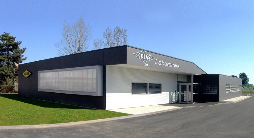 Construction d'un Laboratoire Groupe Colas Est à Colmar