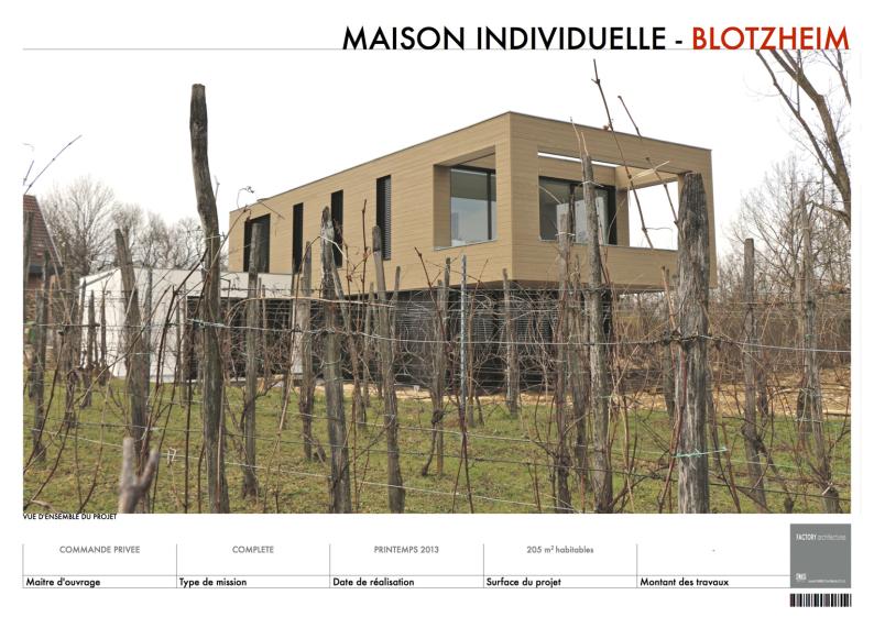 Maison individuelle à Blotzheim