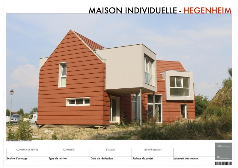 Maison individuelle à Hégenheim