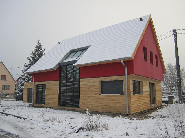 maison BBC ossature bois construction neuve