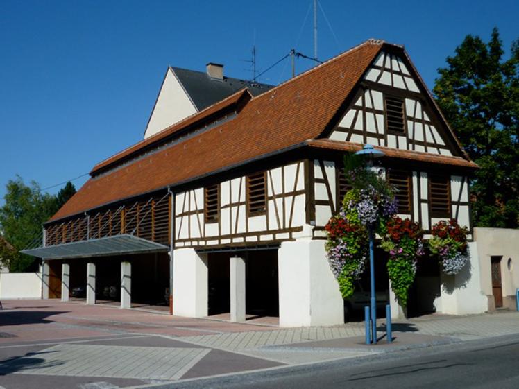 Marché couvert à MARCKOLSHEIM