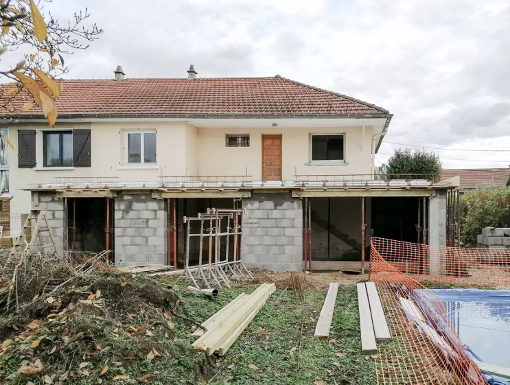 Extension, réhabilitation de maison Favier