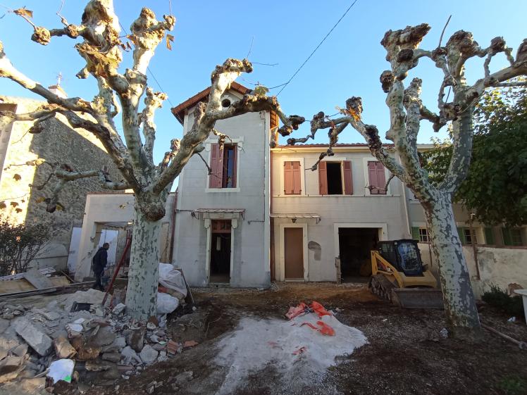 Maison Ancienne en chantier