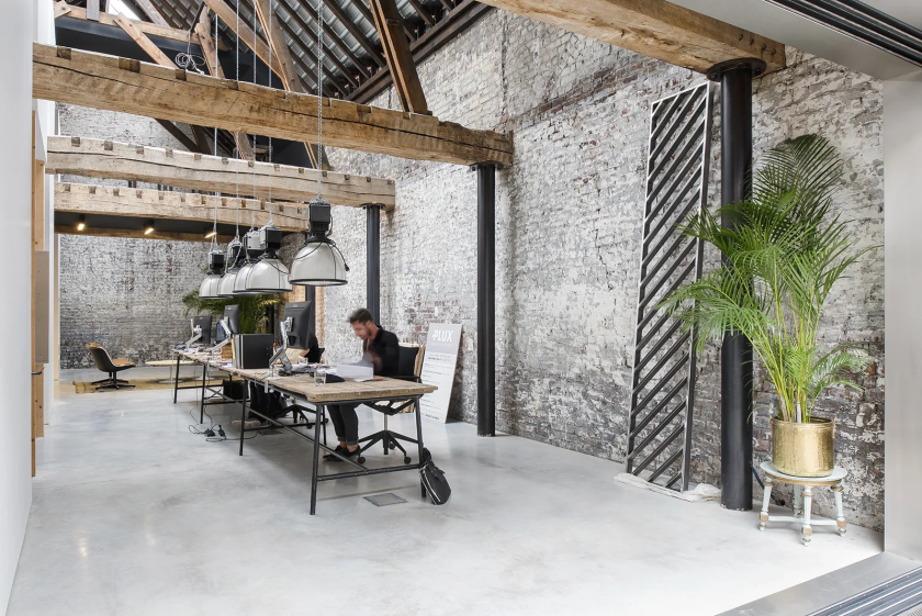  architecte-lille-nord-loft-industriel-poutre-patio-mobilier-design-brique