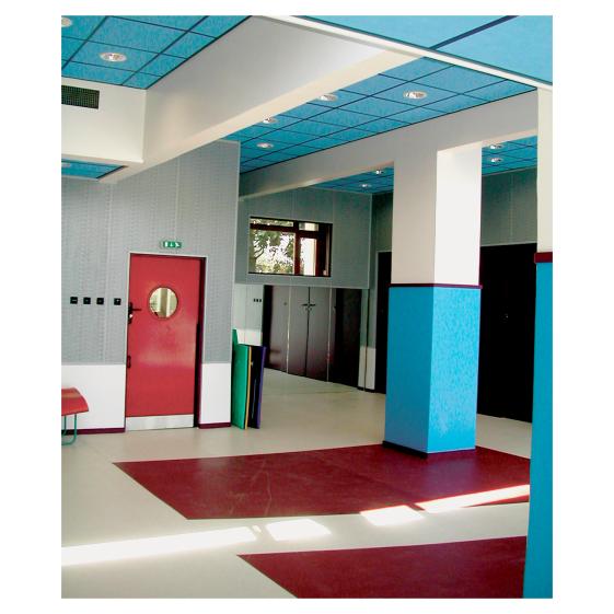 salle de motricité, dynamique colorée