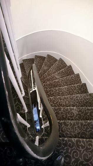 Escalier historique rénové