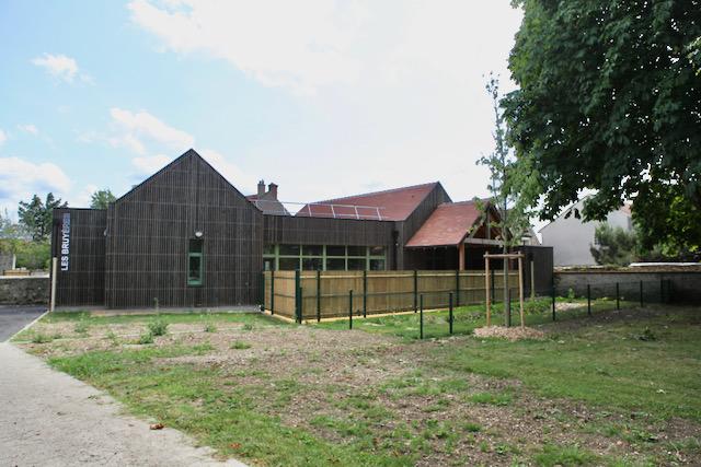 La micro-crèche vue du Parc communal