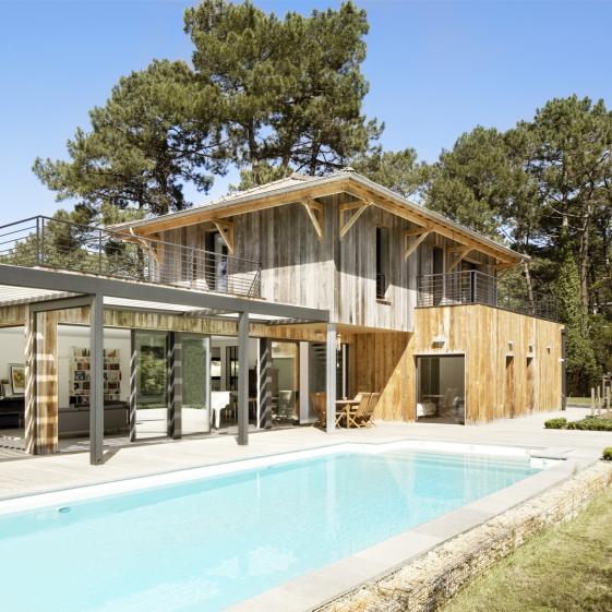 Construction d'une maison au Cap Ferret