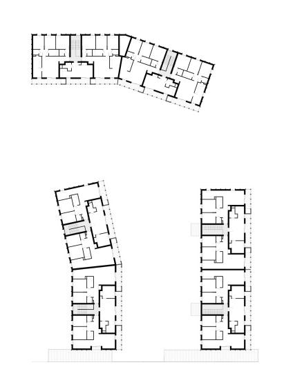 Plan d'étage courant _ Architectures Raphaël Gabrion