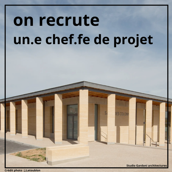 Visuel recrutement chef de projet