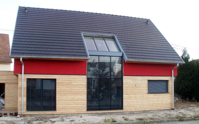 maison BBC ossature bois construction neuve