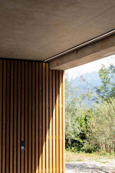 carport, led, melee, béton brut, extension, grenoble, grésivaudan