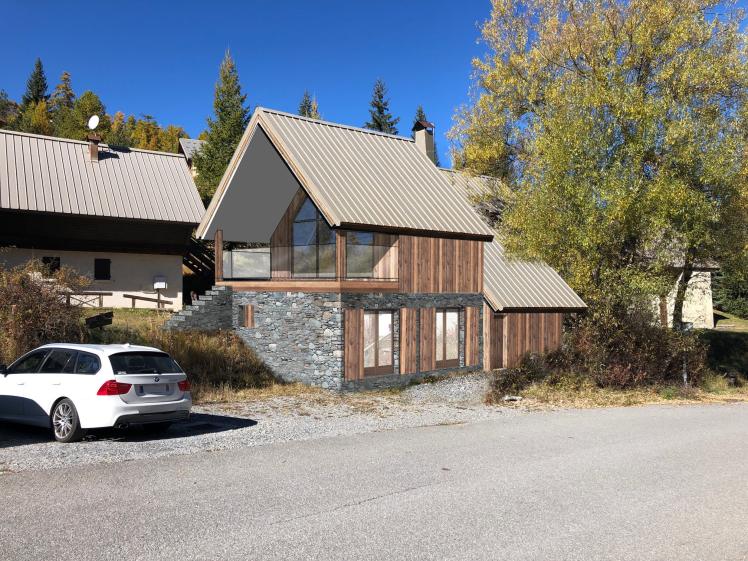 Rénovation et extension d'un chalet existant