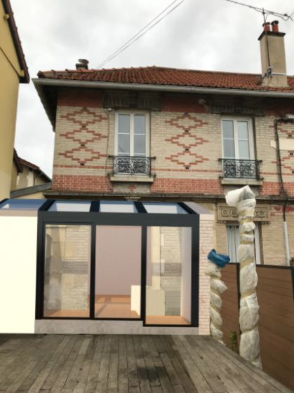 Extension d'une maison 