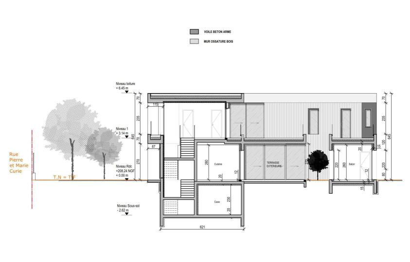 Projet LA CASA - CHART architecte