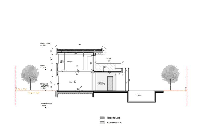 Projet LA CASA - CHART architecte