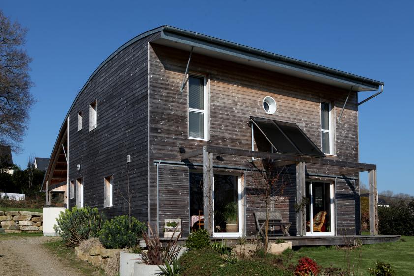 Une maison bioclimatique au coeur du Pays de Vannes à Saint Nolff - 2010 