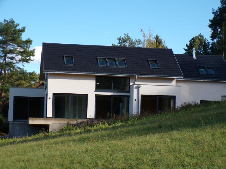 maison multigénérationnelle, ossature bois, bioclimatique