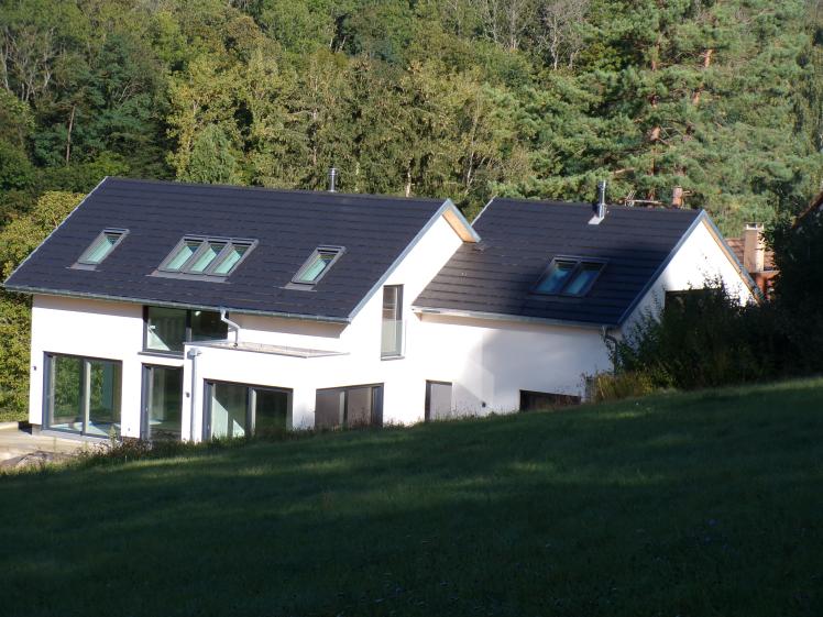 maison multigénérationnelle, ossature bois, bioclimatique